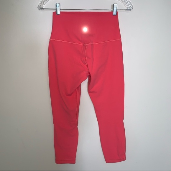 Lululemon Align High-Rise Crop 23" Pale Raspberry 6 - Picture 3 of 13